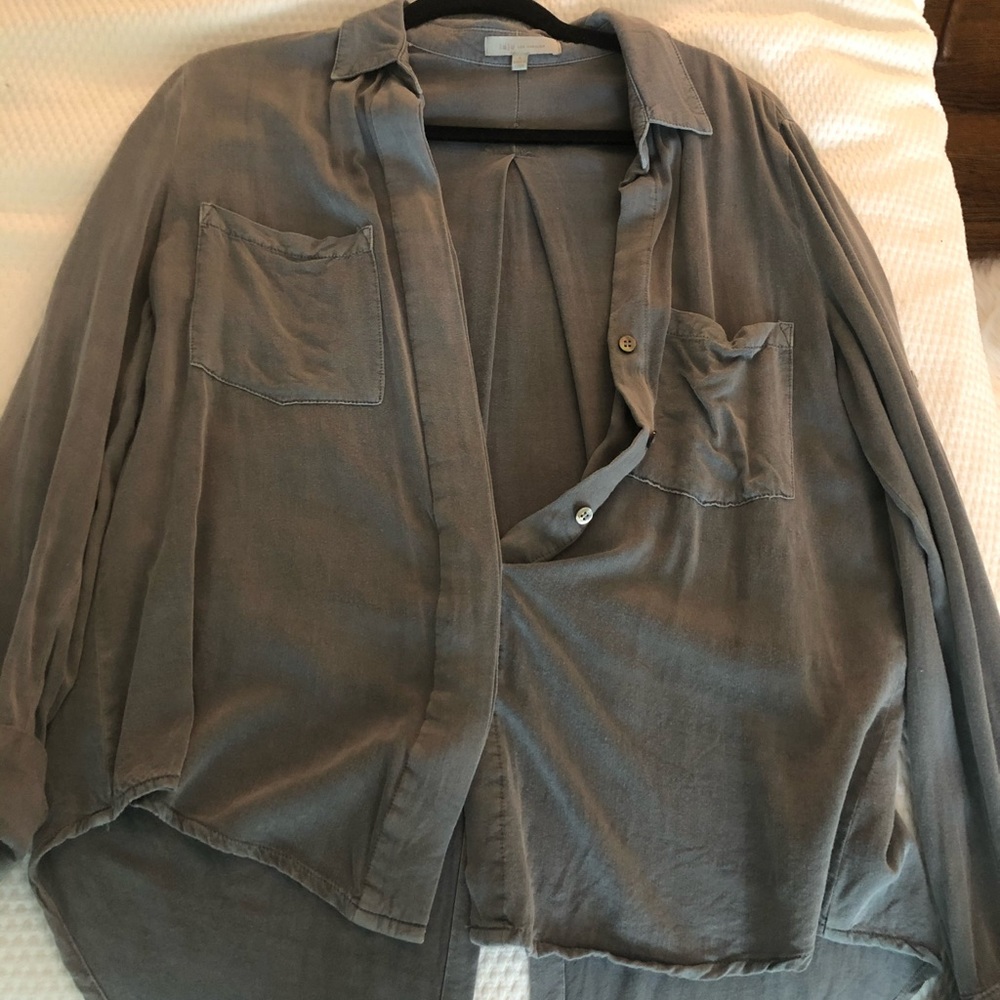 Grey Comfy Blouse